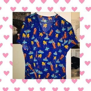 GT Performance Scrub Top